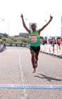 Yared Hagos wins of the Sunderland City 10k Road Race.